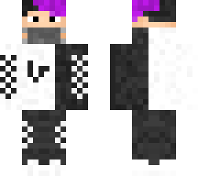 vans eboy w/ purple hair and face mask