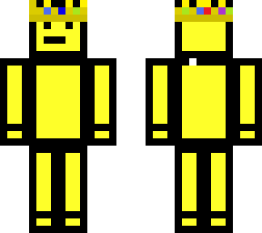 yellow skin (with technoblade's crown)