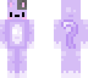 . light purple knitten .