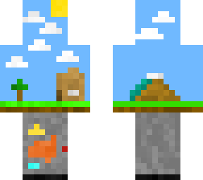 a beautiful minecraft day