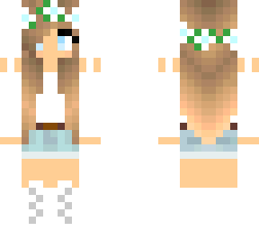 a cloud wolf girl edit