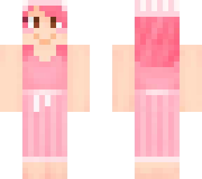 bekk pink pajamas with cap