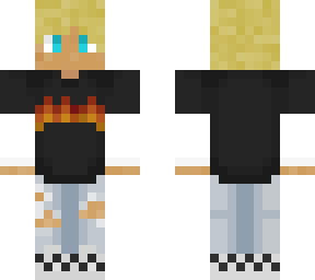 blond skater