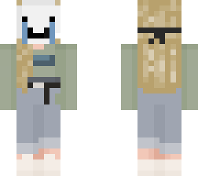 blonde sad mask