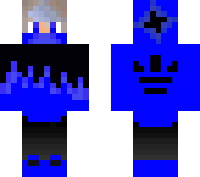 blue and black adidas drip boy
