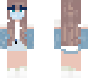 blue girl