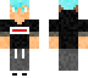 blue hair
