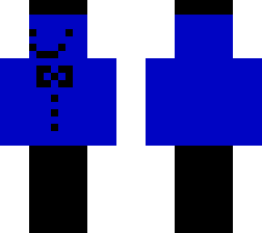 blue man