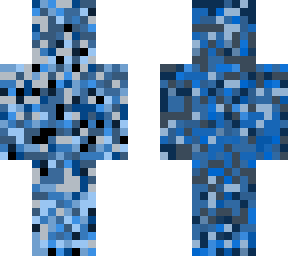 blue scribble
