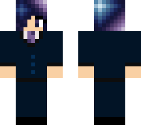 business galaxy hair girl