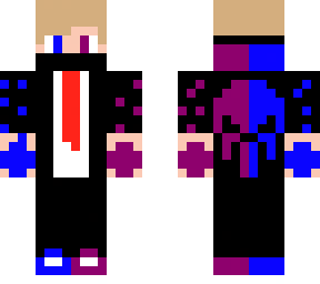 cool pink and blue boy
