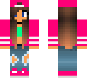 cool pink gamer girl redone