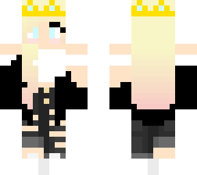 crowned cute girl