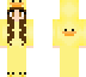 cute duck girl and btw this is not mine i just edited it