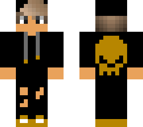 gold skull