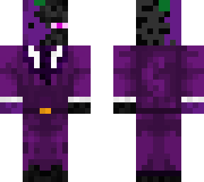 grape/enderman in a suit