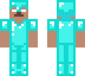 herobrine diamond armour