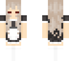 maid outfit no gloves