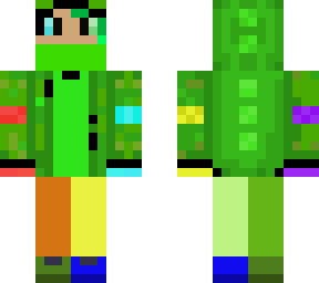 masked dinosaur boy