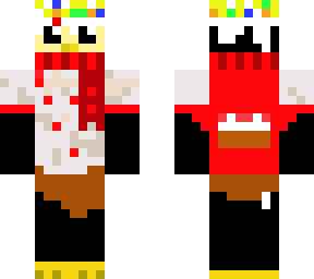 penguin red scarf