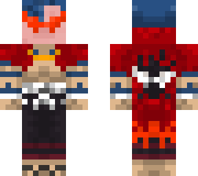 pig kamina full head