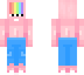 pink t.v head