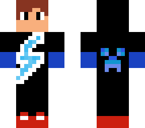 pro with lightning and creeper hoodie