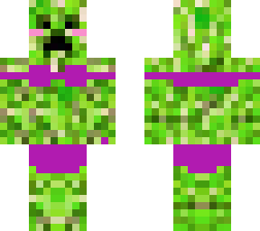 purple bikini creeper