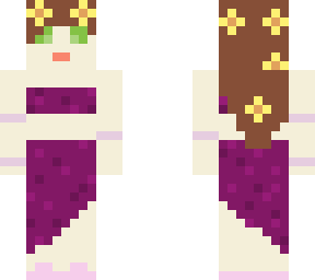 purple summer dress
