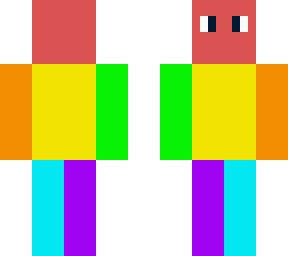 rainbow skin