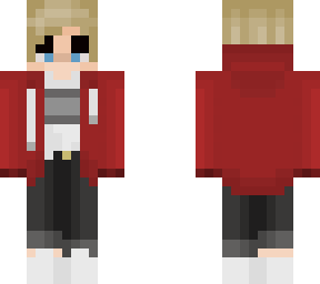 red jacket