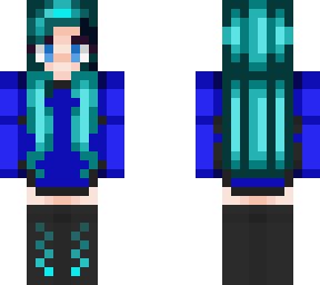 teal girl