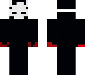 white masked