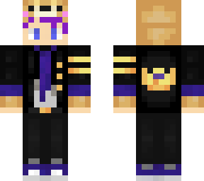 balloweens human doge with mineteria suit