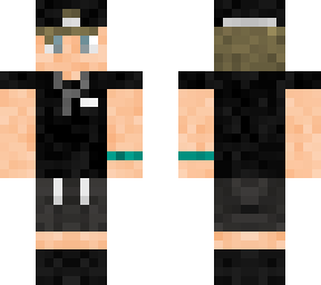 black shirt