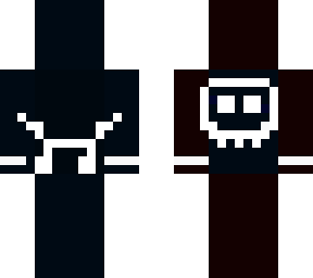 black skull