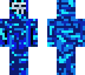 blue skull