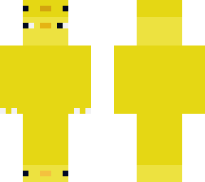 duck in duck costume