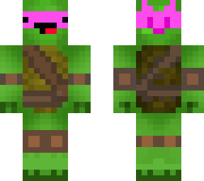 edited pink turtle