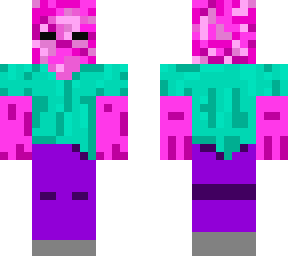 edited pink zombie