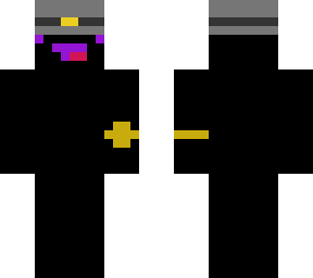 enderman with a hat and a watch