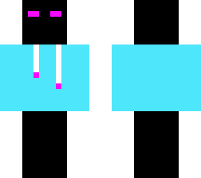 enderman with hoodie