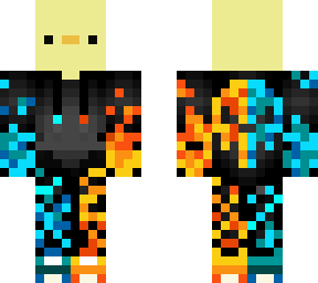 i remember having this skin when i first got minecraft but duck version