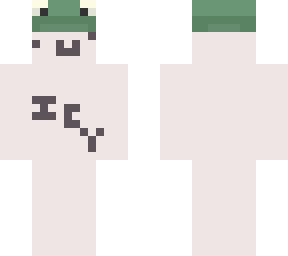 icy frog hat skin