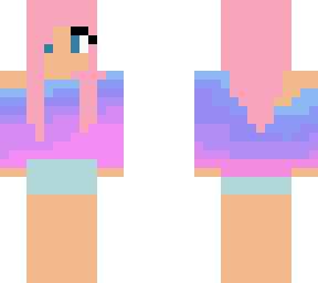 ombr jumper pink hair girl