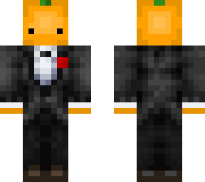 orange tuxedo