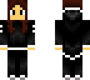 original black skin by stuffmaj  hoodie down