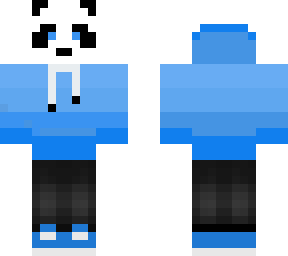 panda gamer (azul-blue)