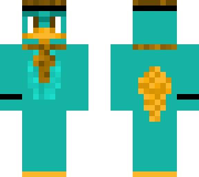 perry the platypus with a necktie by nibsu2