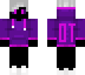 purple hoodie ot skin